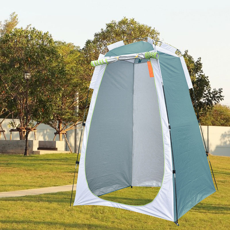 Cheap Goat Tents Outdoor Shower Tent Camp Beach Camping Tent Quick Automatic Pop Up Rain Shelter Tent Portable Privacy Shower Toilet Portable Tents 